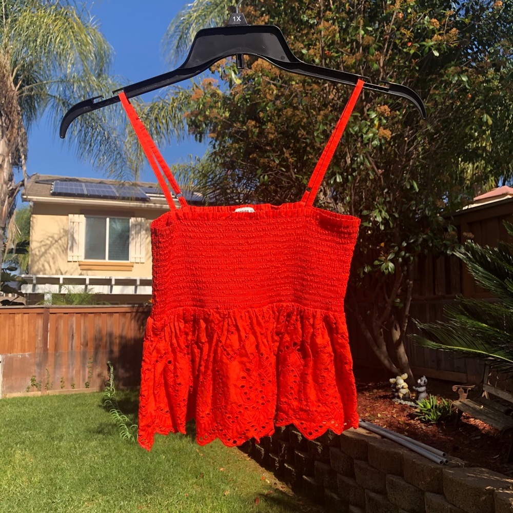 Red forever 21 tank top